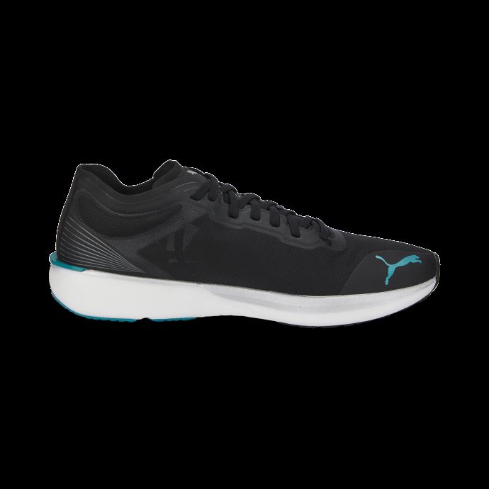 Puma Canada Liberate Nitro Noir-deep Aqua Chaussures De Course Pour Hommes
