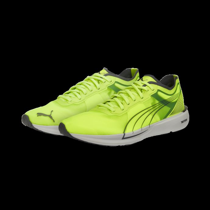 Puma Canada Lime Squeeze-nimbus Cloud Liberate Nitro Chaussures De Course Pour Hommes