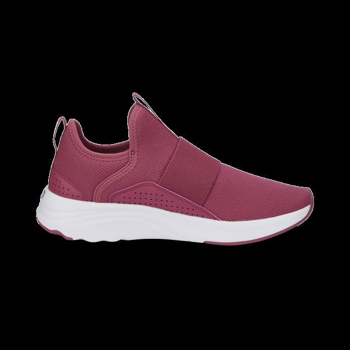 Puma Canada Poussiéreux Orchidée-blanc Softride Sophia Chaussures De Course à Enfiler Pour Femmes
