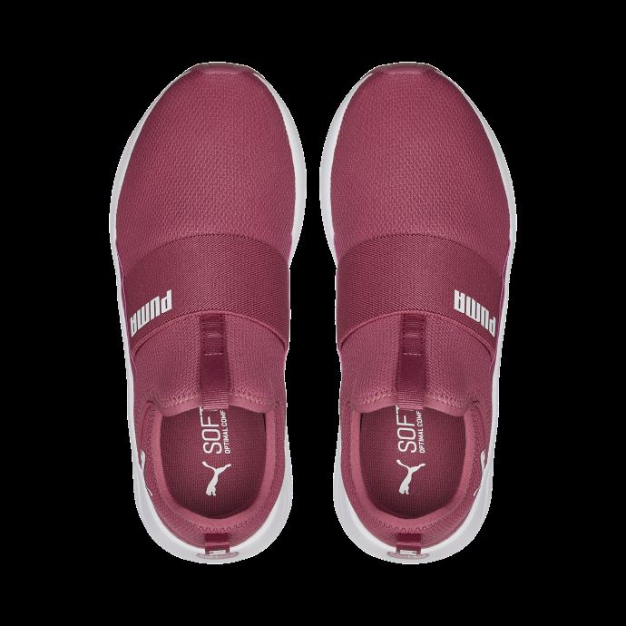 Puma Canada Poussiéreux Orchidée-blanc Softride Sophia Chaussures De Course à Enfiler Pour Femmes
