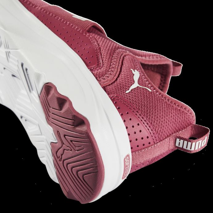 Puma Canada Poussiéreux Orchidée-blanc Softride Sophia Chaussures De Course à Enfiler Pour Femmes

