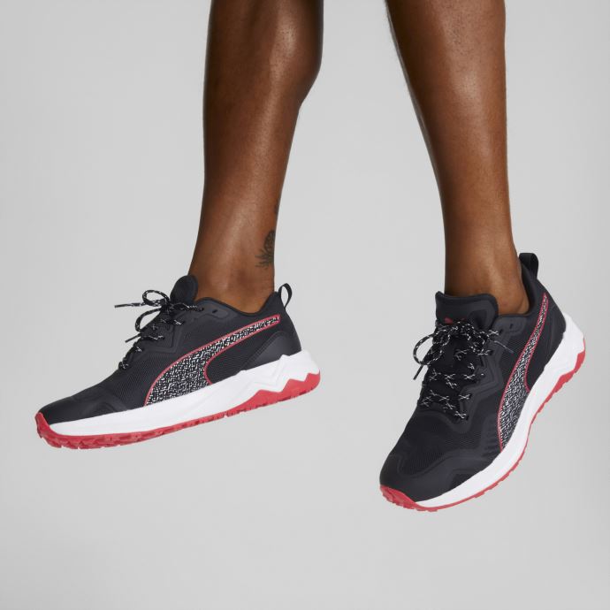 Chaussures De Course Better Foam Xterra Noir-gris Violet Puma Canada
