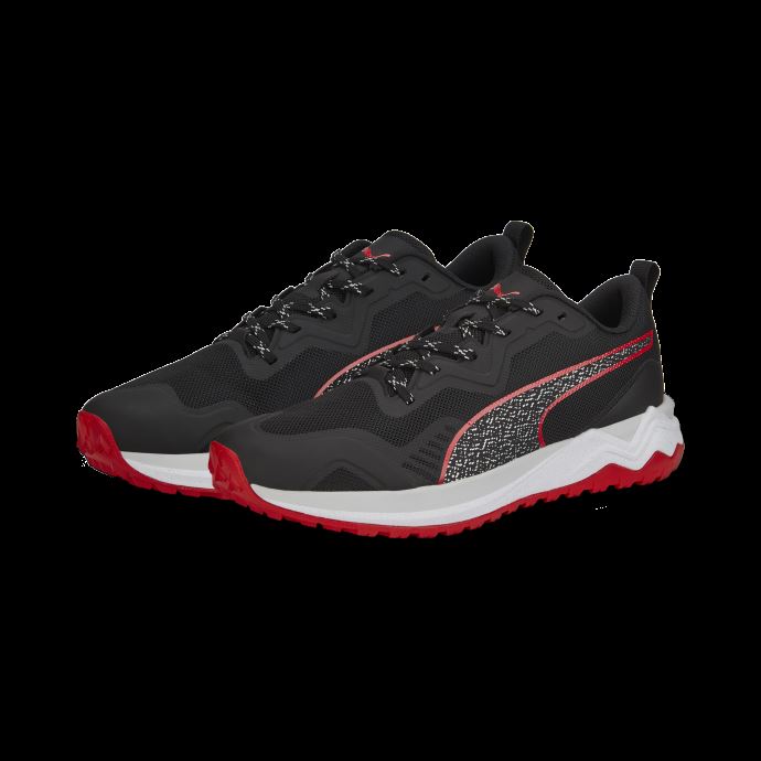 Chaussures De Course Better Foam Xterra Noir-gris Violet Puma Canada
