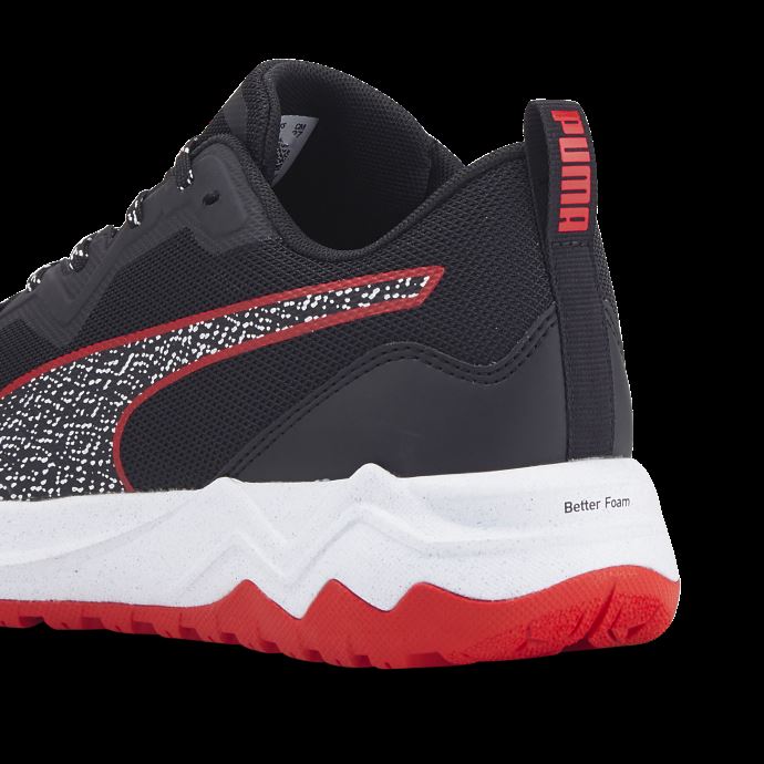 Chaussures De Course Better Foam Xterra Noir-gris Violet Puma Canada
