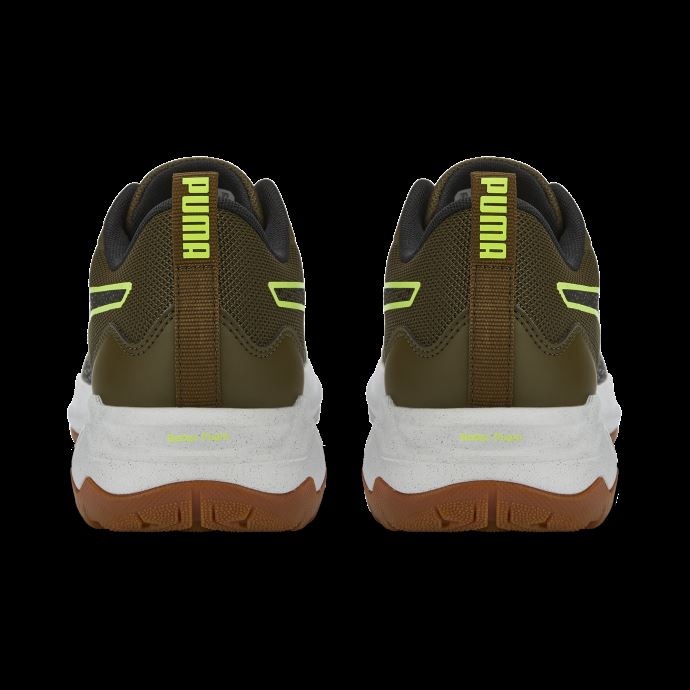 Meilleures Chaussures De Course En Mousse Xterra Deep Olive-lime Squeeze Puma Canada
