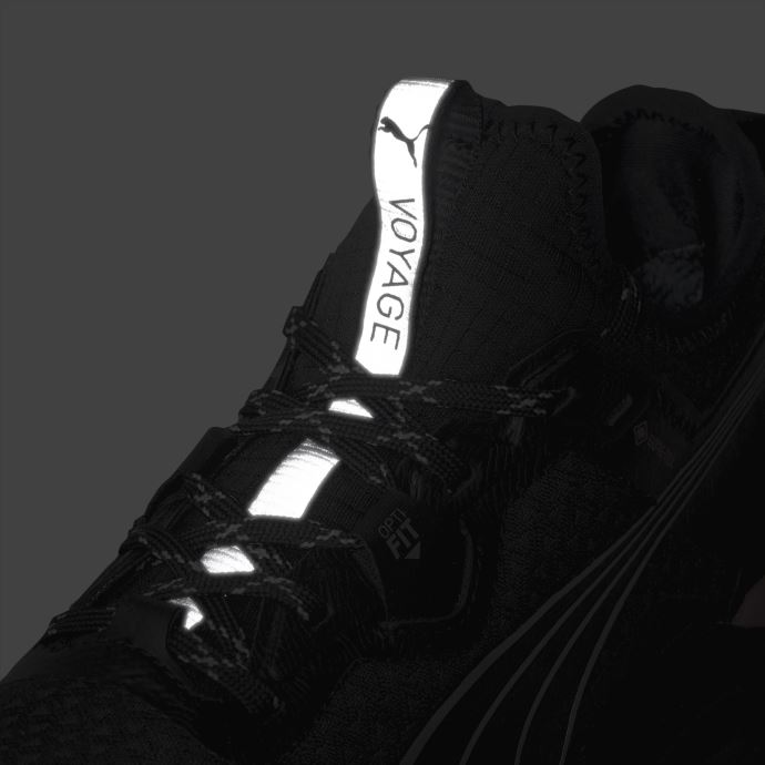 Chaussures De Course Puma Canada Voyage Nitro Gore-tex Pour Femme Noir-mauvewood-argent
