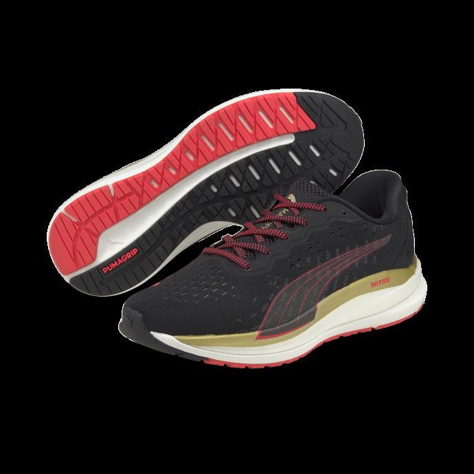 Puma Canada Magnify Nitro Femmes Chaussures De Course Noir-sunblaze