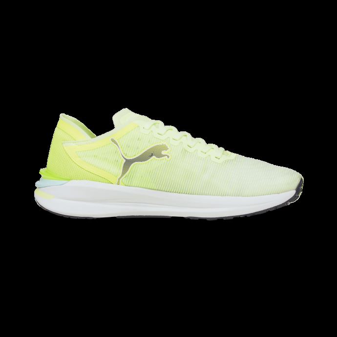 Puma Canada Electrify Nitro Fizzy Jaune Clair Blanc Chaussures De Course Pour Hommes
