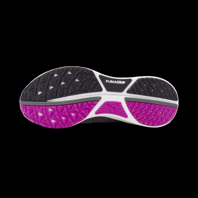 Puma Canada Noir-castlerock-deep Orchid Electrify Nitro Chaussures De Course Pour Femmes
