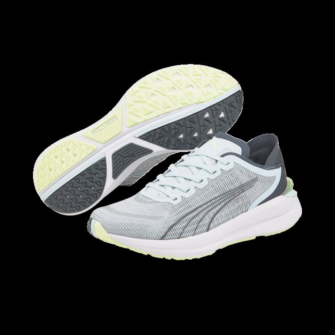 Chaussures De Course Electrify Nitro Pour Femmes Puma Canada Nitro Bleu-ardoise-lumière Pétillante