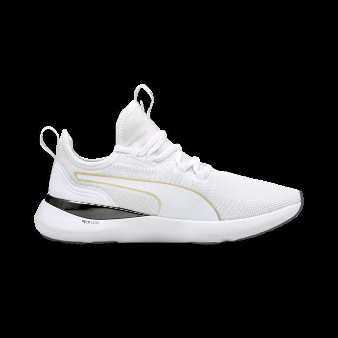 Puma Canada Pure Xt Moto Chaussures D'entrainement Femme Blanc-team Gold
