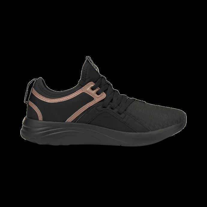 Puma Canada Chaussures De Course Softride Sophia Q4 Shine Noir Et Or Rose
