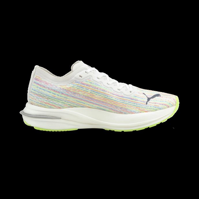 Puma Canada Deviate Nitro Sp Femmes Chaussures De Course Blanc-vert éblouissant
