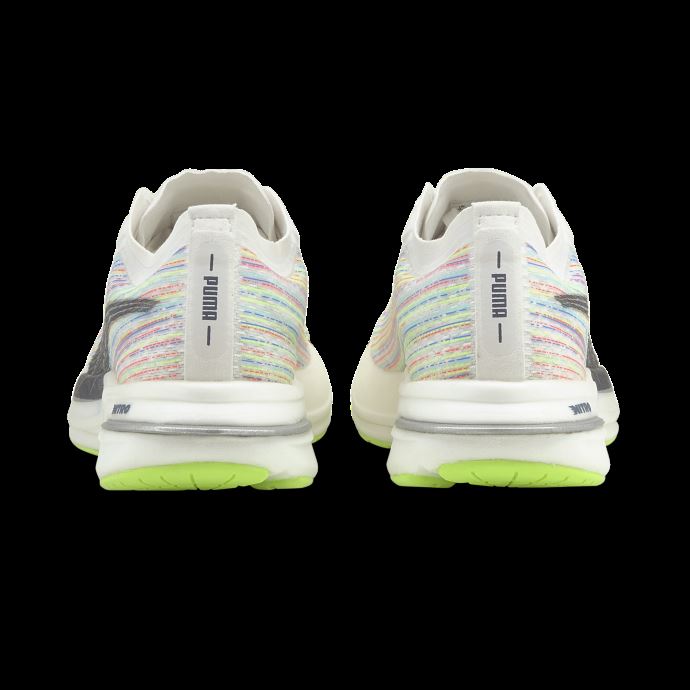 Puma Canada Blanc-vert éblouissant Deviate Nitro Sp Baskets De Course Pour Femme
