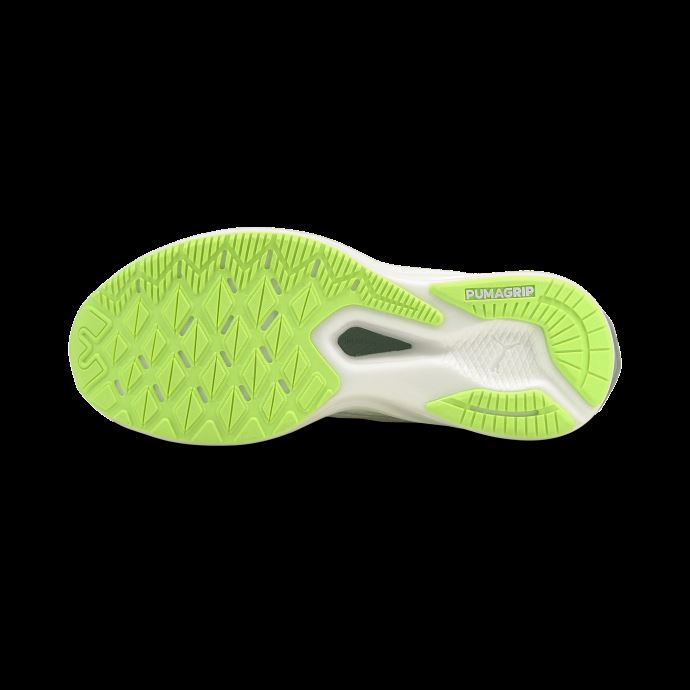 Puma Canada Blanc-vert éblouissant Deviate Nitro Sp Baskets De Course Pour Femme
