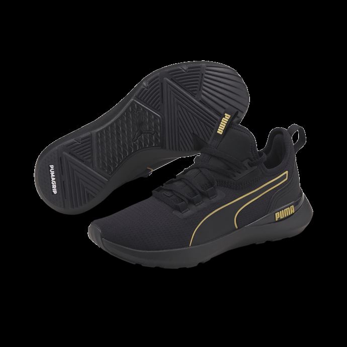 Chaussures D'entrainement Puma Canada Pure Xt Femme Noir-team Gold