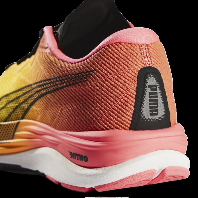 Coucher De Soleil Lueur-soleil Flux Puma Canada Vélocité Nitro 2 Chaussures De Course Pour Hommes
