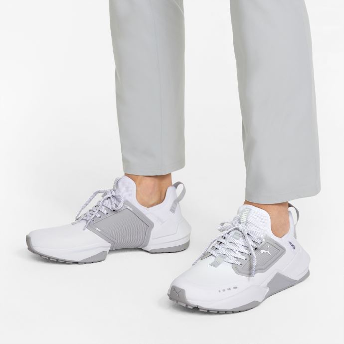Chaussures De Golf Puma Canada Gs.one Blanches à Taille Haute
