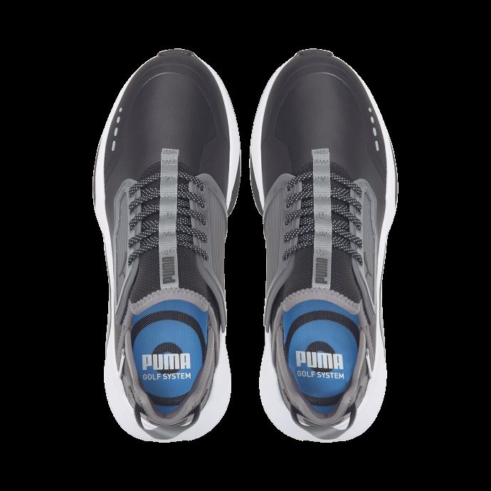 Puma Canada Black-quiet Shade-black Chaussures De Golf Gs.one
