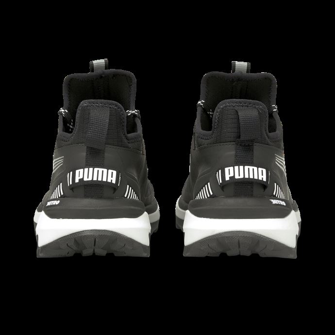 Chaussures De Course Voyage Nitro Noir-nimbus Nuage-argent Pour Hommes Puma Canada
