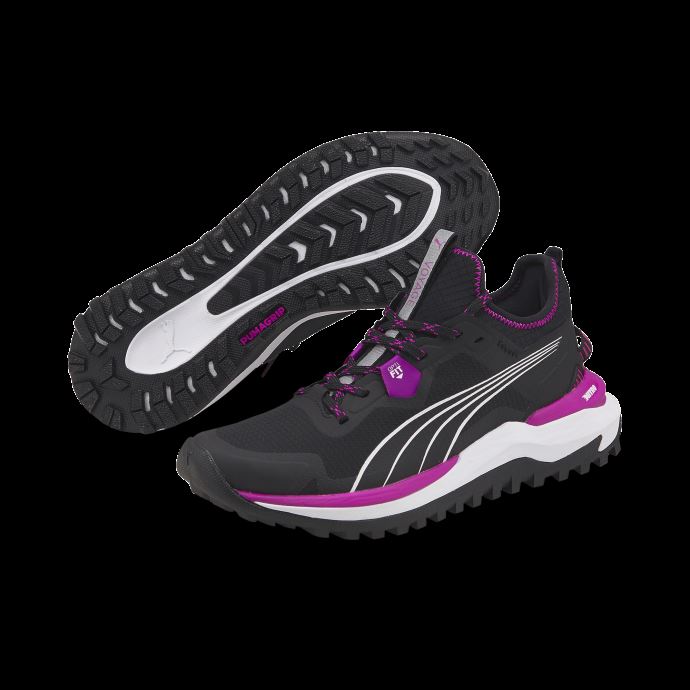 Chaussures De Course Voyage Nitro Pour Femmes Black-deep Orchid Puma Canada
