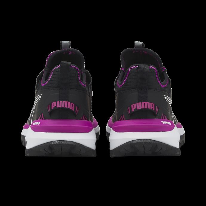 Chaussures De Course Voyage Nitro Pour Femmes Black-deep Orchid Puma Canada
