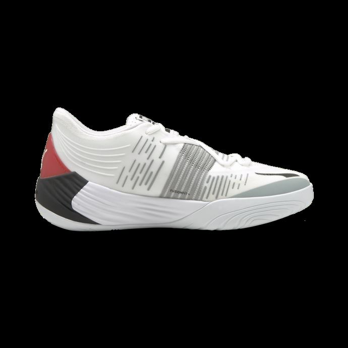 Puma Canada Chaussures De Basketball Fusion Nitro Blanc à Haut Risque Rouge
