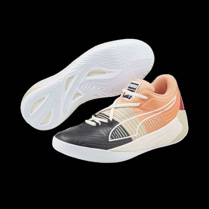 Chaussures De Basketball Fusion Nitro Rose Pêche-noir Puma Canada