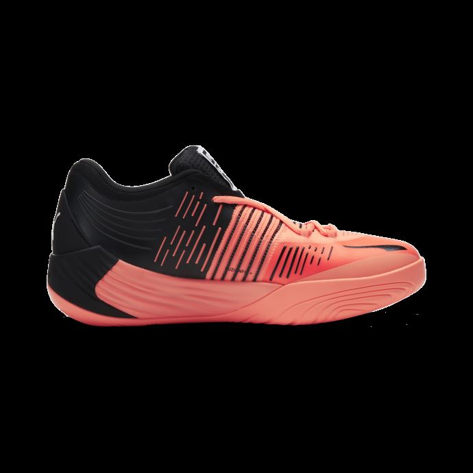 Chaussures De Basket Fusion Nitro Puma Canada Neon Citron-noir
