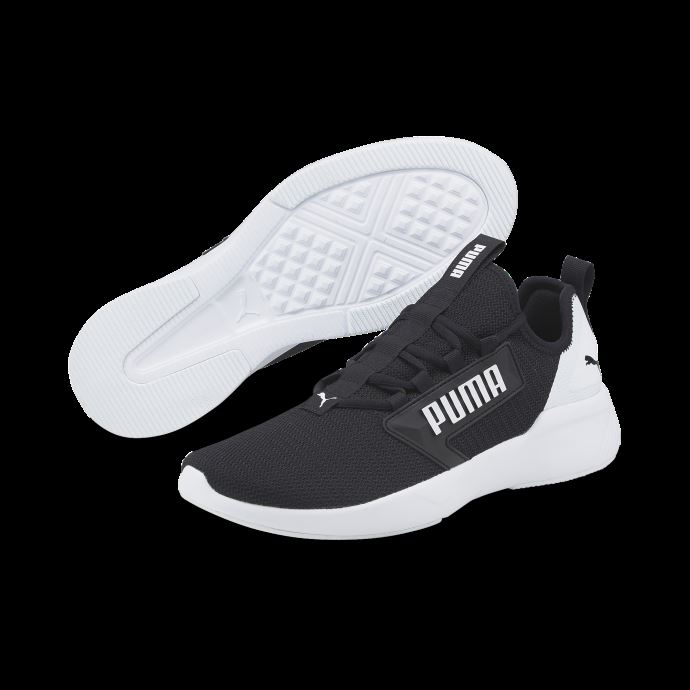 Chaussures De Running Puma Canada Retalial Block Homme Noir Et Blanc