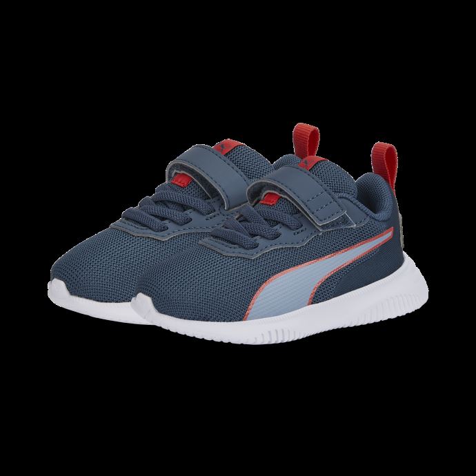 Baskets Puma Canada Flyer Flex Ac Bleu Ciel Soirée Blanc Délavé