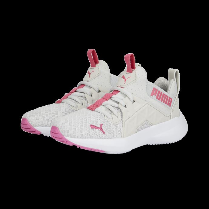 Baskets Enfant Puma Canada Soft Enzo Nxt Nimbus Blanc Nuage