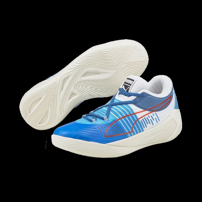 Chaussures De Basketball Fusion Nitro Ocean Dive-white Puma Canada