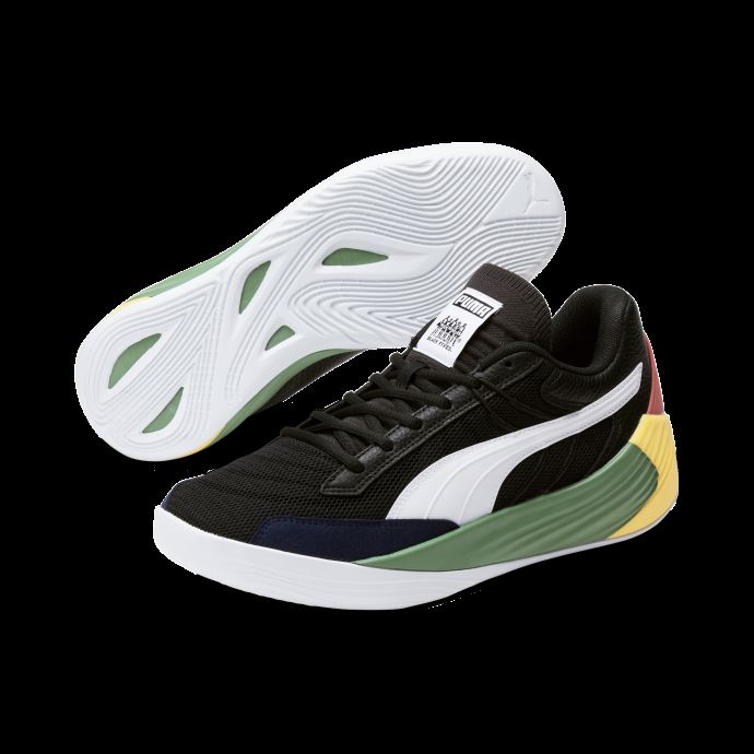 Noir-amazon Vert Noir Chaussures De Basketball Fives Fusion Nitro Puma Canada