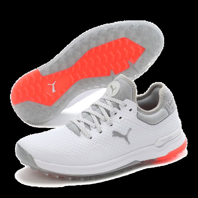 Chaussures De Golf Puma Canada Proadapt Alphacat Pour Hommes Blanches à Taille Haute