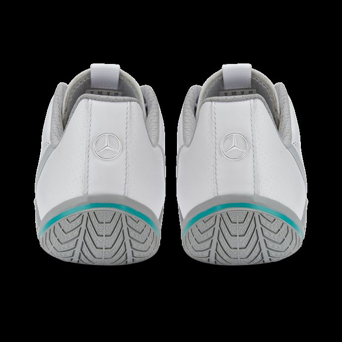 Puma Canada Blanc-spectra Vert Mercedes F1 Ridge Cat Chaussures De Sport Automobile
