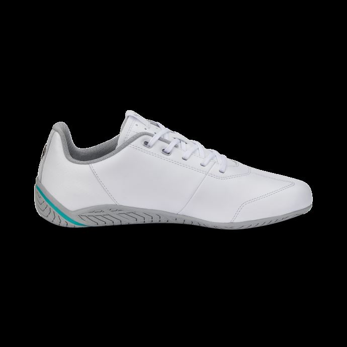 Puma Canada Blanc-spectra Vert Mercedes F1 Ridge Cat Chaussures De Sport Automobile
