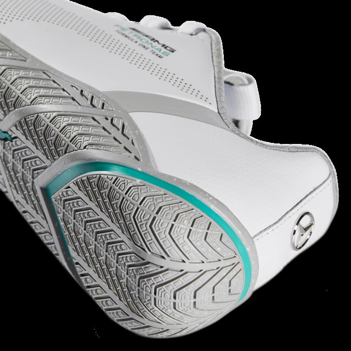 Puma Canada Blanc-spectra Vert Mercedes F1 Ridge Cat Chaussures De Sport Automobile
