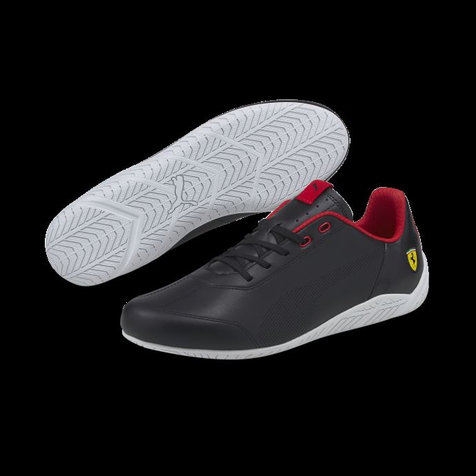 Puma Canada Scuderia Ferrari Ridge Cat Motorsport Chaussures Noir-blanc