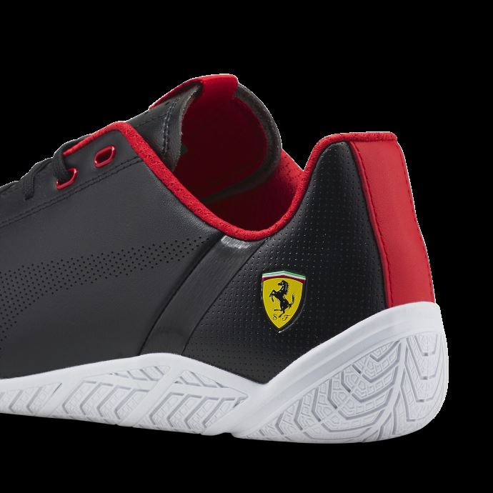 Puma Canada Scuderia Ferrari Ridge Cat Motorsport Chaussures Noir-blanc
