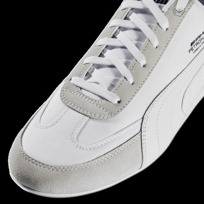 Blanc-blanc Mercedes F1 Speedcat Chaussures De Conduite Puma Canada
