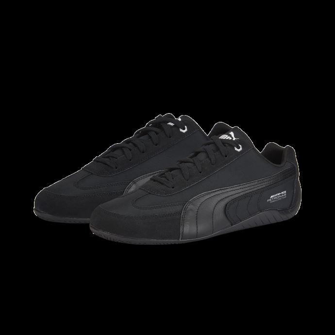 Chaussures De Conduite Puma Canada Mercedes F1 Speedcat Noir-noir