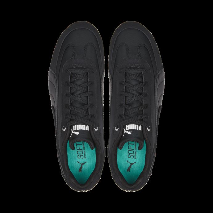 Puma Canada Chaussures De Conduite Mercedes F1 Speedcat Noir-noir
