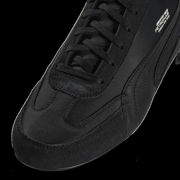 Puma Canada Chaussures De Conduite Mercedes F1 Speedcat Noir-noir
