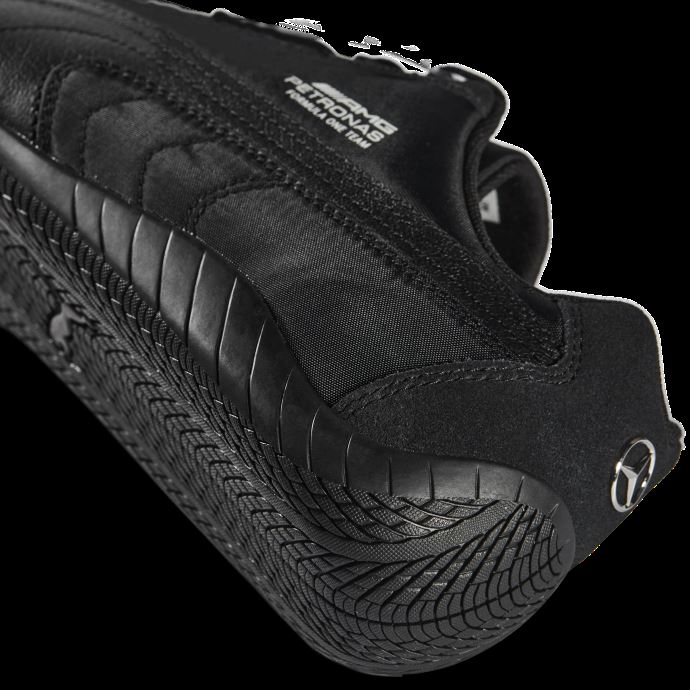 Puma Canada Chaussures De Conduite Mercedes F1 Speedcat Noir-noir
