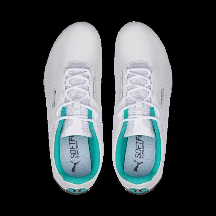 Baskets Sport Automobile Mercedes F1 A3rocat Pour Homme Blanc-vert Spectra Puma Canada
