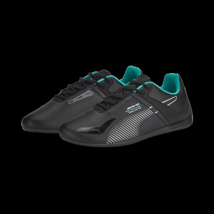 Puma Canada Noir-spectra Vert Mercedes F1 A3rocat Baskets De Sport Automobile Pour Hommes