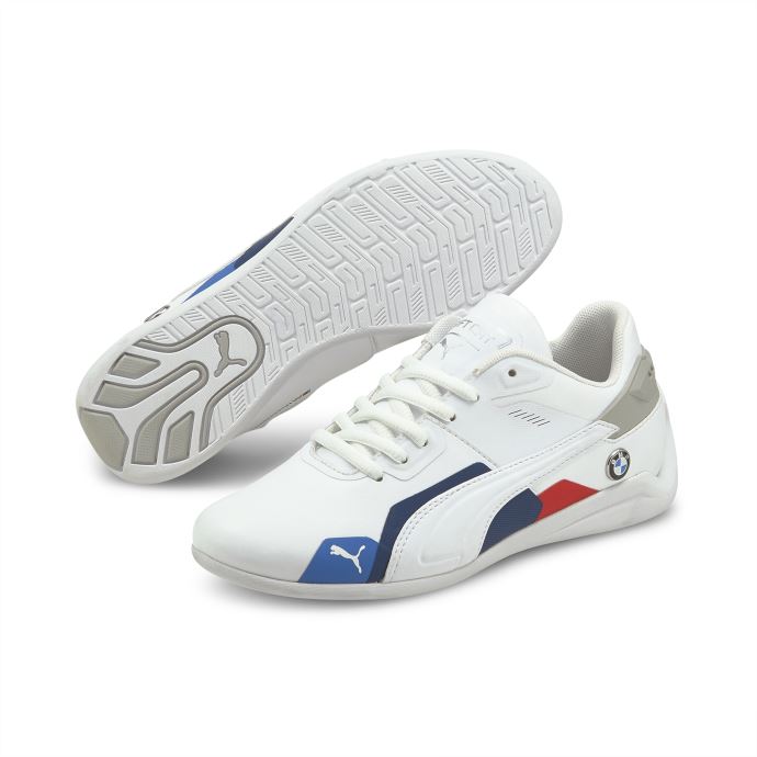 Bmw M Motorsport Drift Cat Delta Jeunesse Motorsport Chaussures Puma Canada Blanc-blanc