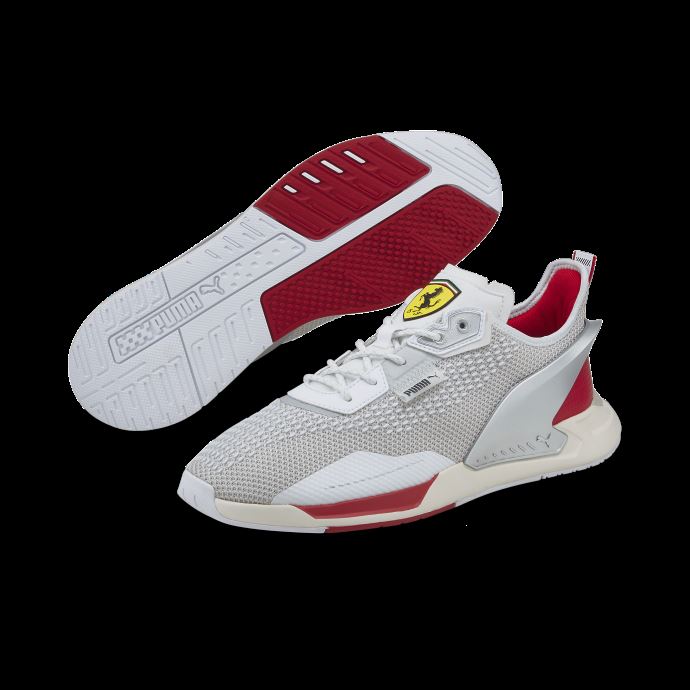 Puma Canada Gris Violet-blanc-rosso Corsa Scuderia Ferrari Ionspeed Motorsport Chaussures