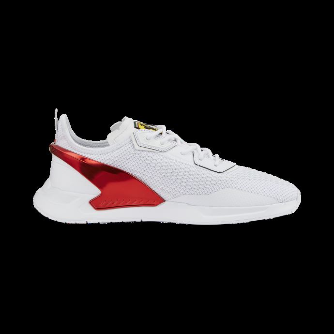 Puma Canada Scuderia Ferrari Ionspeed Motorsport Chaussures Blanc-blanc-rosso Corsa
